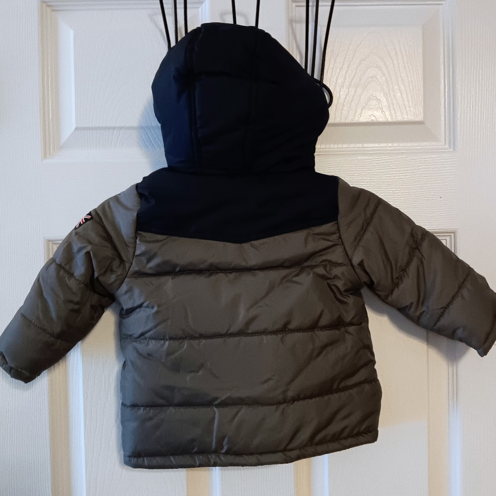 Ben Sherman NWT Infant Hooded Puffer Jacket Sz 12M - Picture 5 of 5